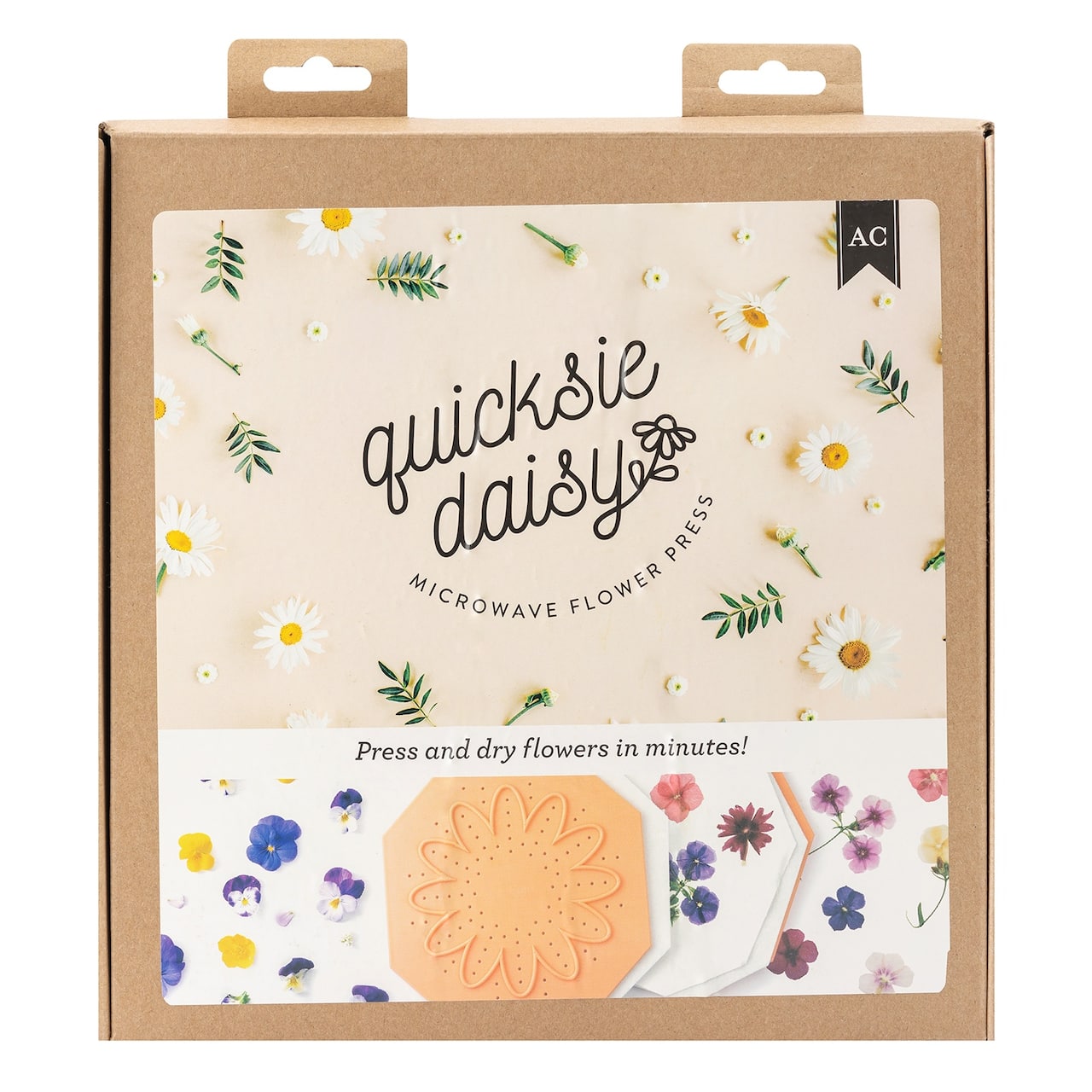 American Crafts™ Quicksie Daisy Microwave Flower Press Kit
